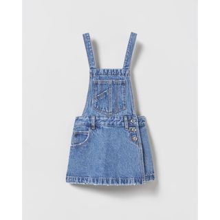 ザラキッズ(ZARA KIDS)のZARA ザラキッズ*デニムスコート*オールインワン*ブルー*152(パンツ/スパッツ)