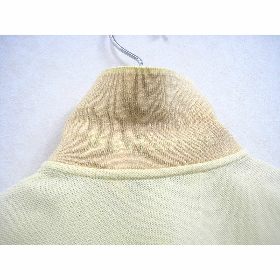 BURBERRY(バーバリー)のバーバリー◆鹿の子 ポロシャツ ポケット ロゴ刺繍 メンズ サイズMA 日本製 メンズのトップス(ポロシャツ)の商品写真