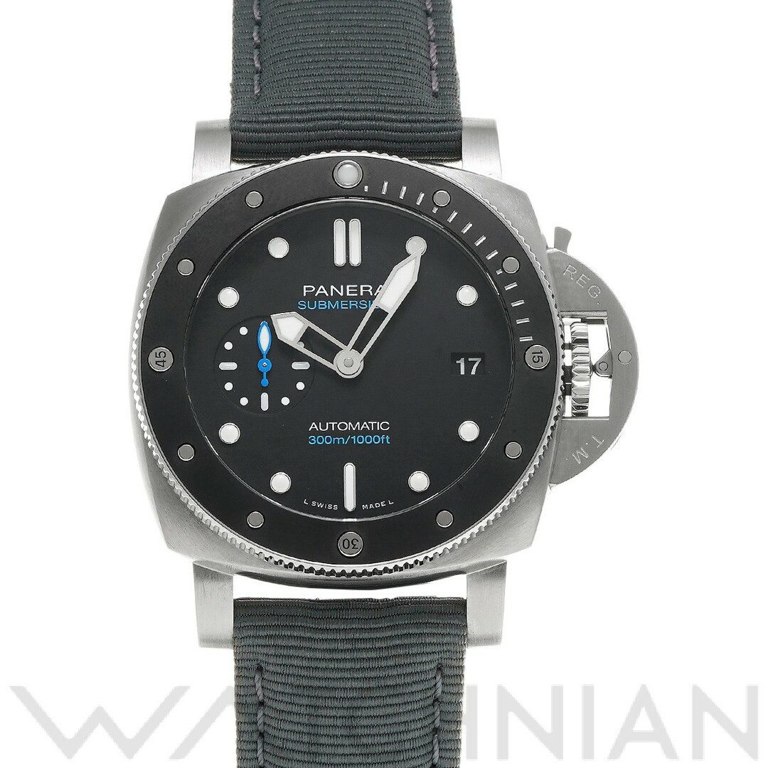 パネライ PANERAI PAM02683 Y番(2022年製造) ブラック メンズ 腕時計腕時計(アナログ)