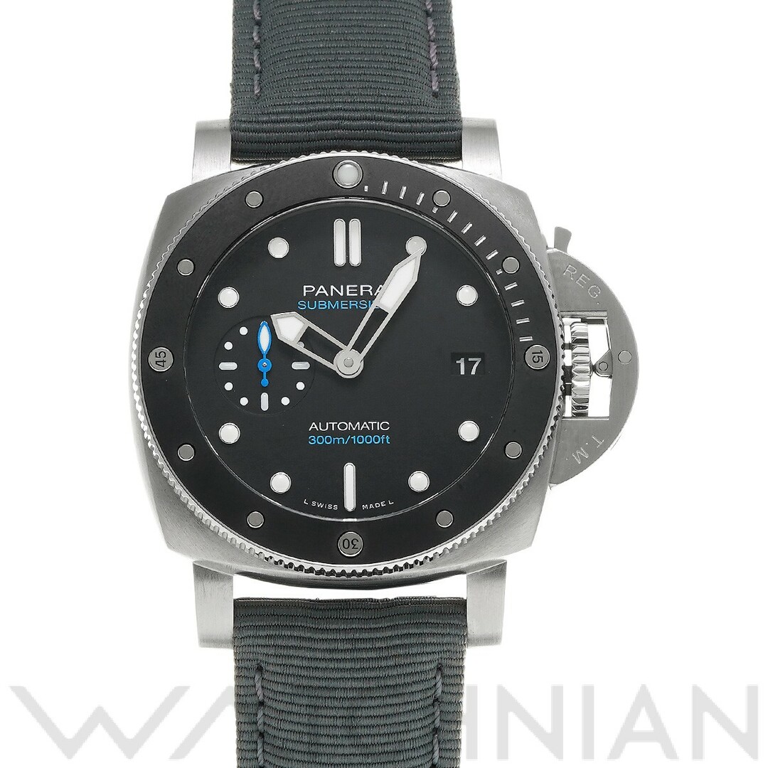 OFFICINE PANERAI(オフィチーネパネライ)の中古 パネライ PANERAI PAM02683 Y番(2022年製造) ブラック メンズ 腕時計 メンズの時計(腕時計(アナログ))の商品写真