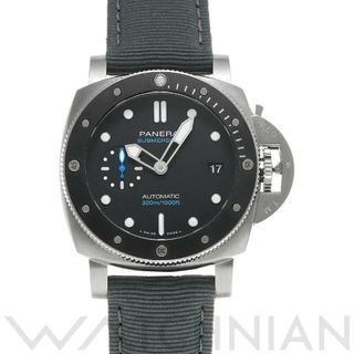 オフィチーネパネライ(OFFICINE PANERAI)の中古 パネライ PANERAI PAM02683 Y番(2022年製造) ブラック メンズ 腕時計(腕時計(アナログ))