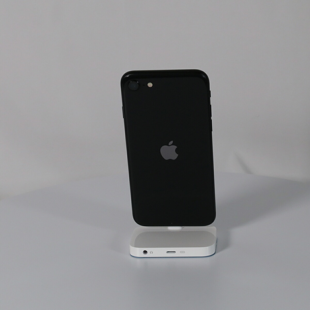 【Cランク】【送料無料】【30日保証】Apple iPhone SE 2 4.7インチ 128GB ブラック MXD02J/A SIMフリー 最新OS対応 A10 Fusionチップ ※本体のみ Reuse Style リモートワーク 在宅ワーク おしゃれ スマホ 格安SIM利用可 ギフト プレゼントとしても !! 5