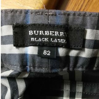 バーバリーブラックレーベル(BURBERRY BLACK LABEL)のバーバリー BURBERRY BLACK LEVEL チェックパンツ(スラックス)