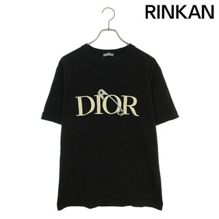 ディオール(Dior)のディオール  20AW  043J625B0554 DIOR AND JUDY BLAMEロゴ刺繍Tシャツ メンズ L(Tシャツ/カットソー(半袖/袖なし))