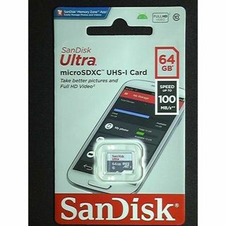 サンディスク(SanDisk)のmicroSDXC 64GB 100MB/s◆SanDisk(その他)