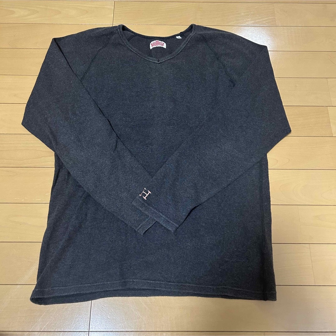 HOLLYWOOD RANCH MARKET(ハリウッドランチマーケット)のHRMARKET ロングTシャツ　カットソー メンズのトップス(Tシャツ/カットソー(七分/長袖))の商品写真