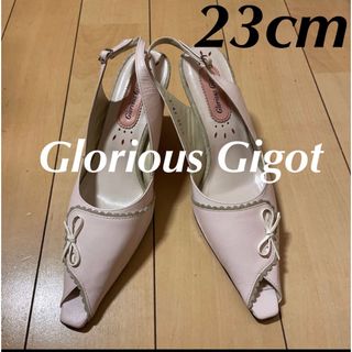 新品難あり 19800円 Glorious Gigot サンダル 23cm 本革(ハイヒール/パンプス)