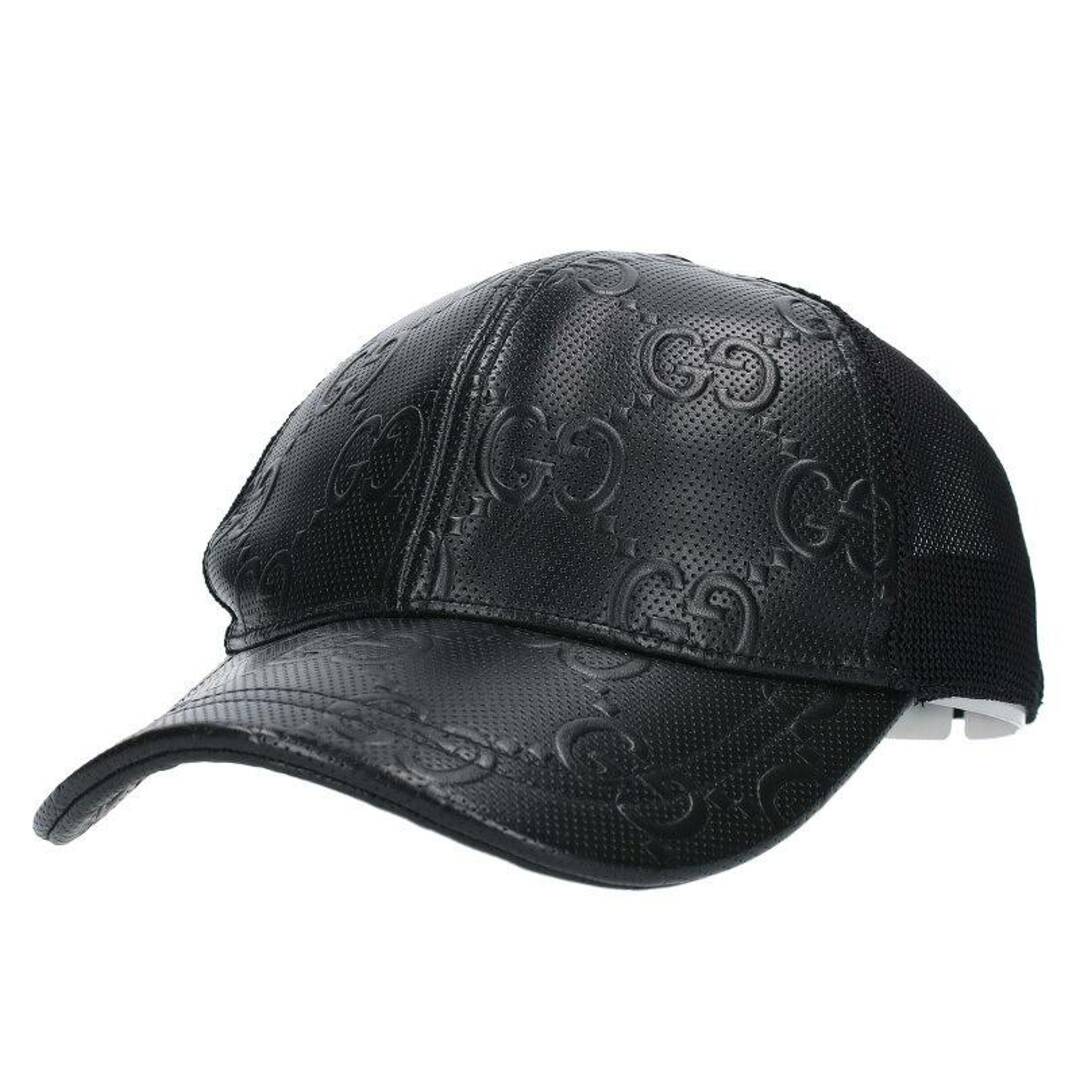 グッチ 627156 4HL03 GGエンボスベースボール帽子 メンズ XL | www