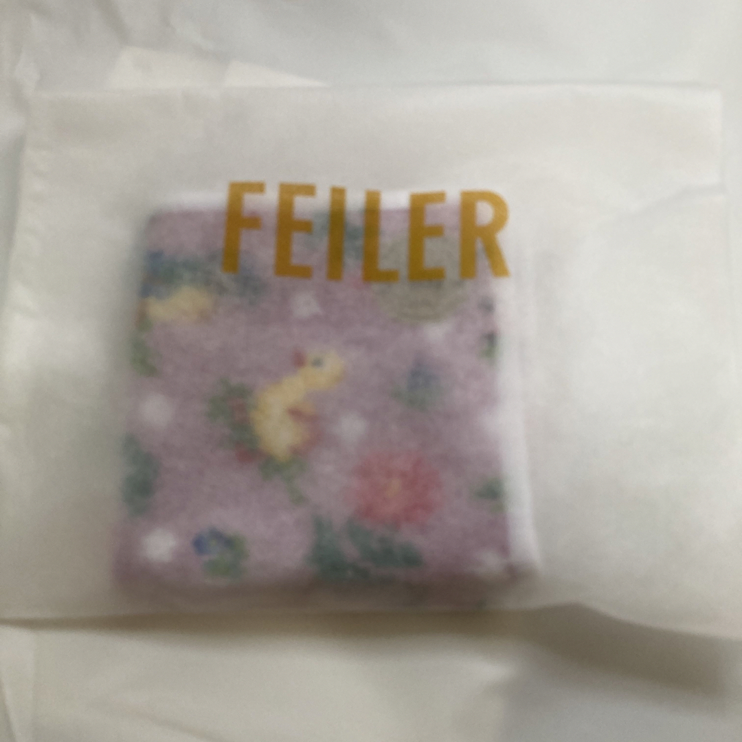 FEILER(フェイラー)の旗艦店限定　フェイラー　ハイジペールパープル レディースのファッション小物(ハンカチ)の商品写真