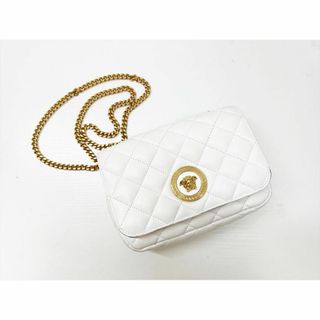 ヴェルサーチ(VERSACE)の美品　ヴェルサーチ　メデューサ　アイコン　ミニ　チェーンバッグ　RFID(ショルダーバッグ)