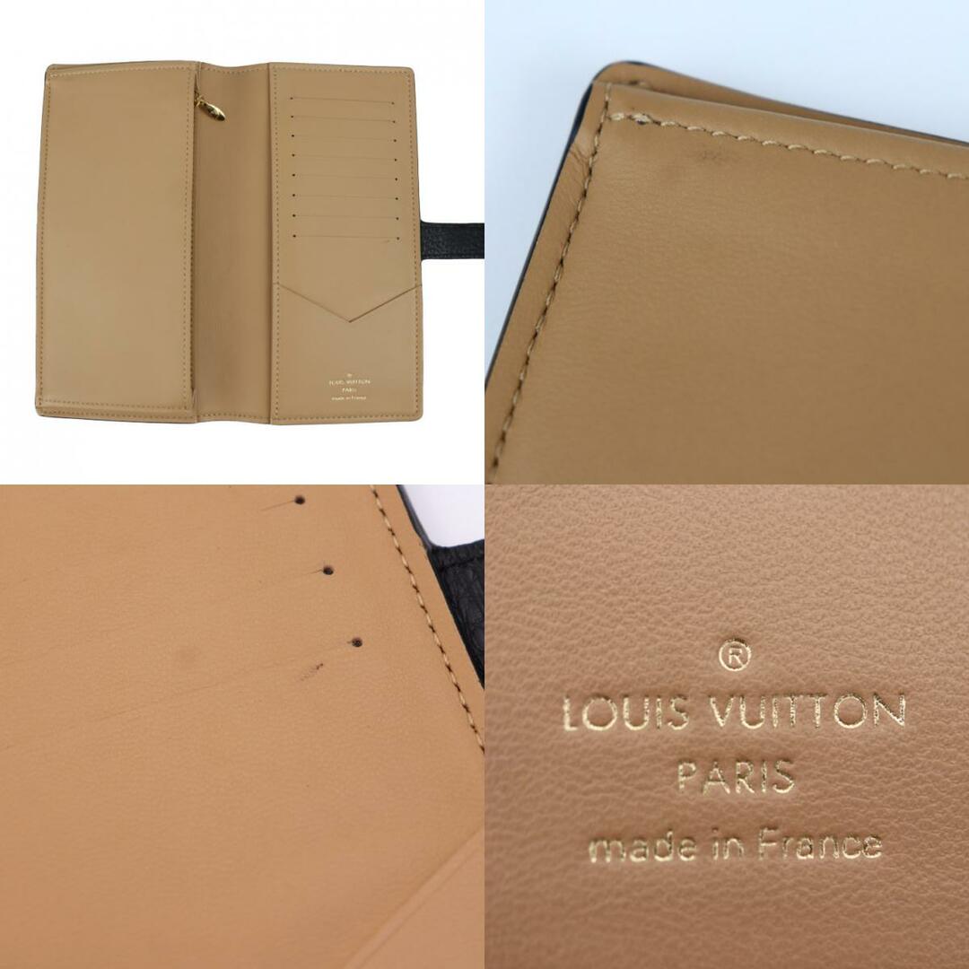 LOUIS VUITTON ルイ ヴィトン  LV ヴェルティカル ウォレット 二つ折り財布 Ｍ81330 トリヨンレザー   ブラック ゴールド金具  長財布 ビトン 【本物保証】