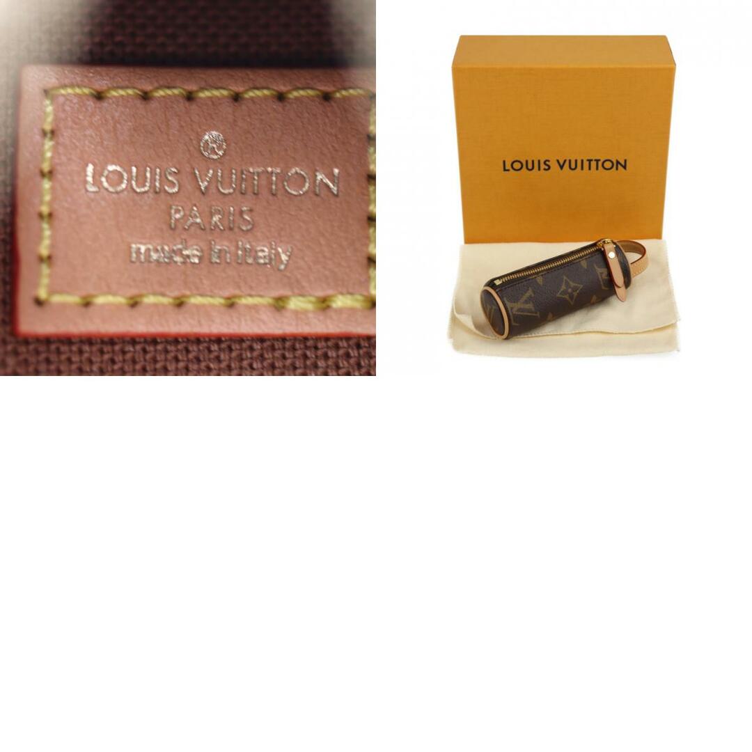 LOUIS VUITTON ルイ ヴィトン  マイクロ パピヨン ポーチ M00354 モノグラムキャンバス レザー  ブラウン ゴールド金具  アクセサリーポーチ 小物入れ ビトン 【本物保証】