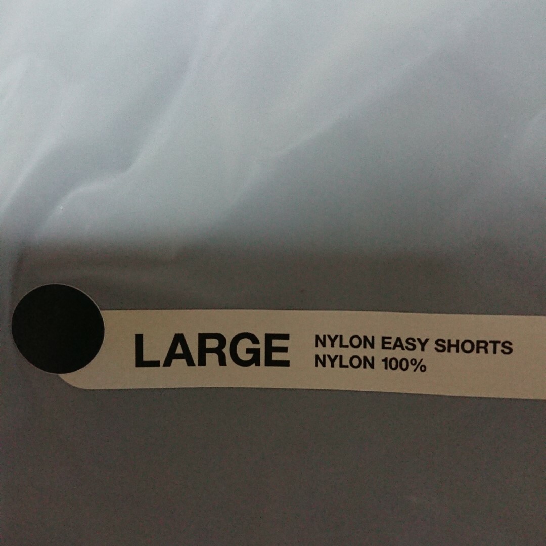 1LDK SELECT   ennoy NYLON EASY SHORTS BLACK エンノイ Lサイズの通販