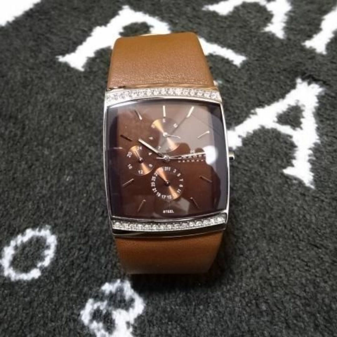 SKAGEN 未使用品!!(定価34500)SKAGEN スカーゲン・腕時計（茶）の通販 by ほいど◉'s shop｜スカーゲンならラクマ