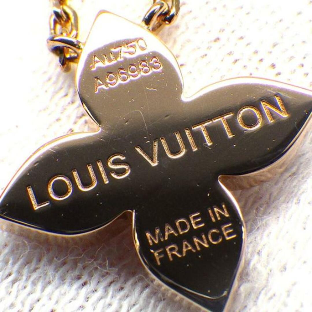 LOUIS VUITTON(ルイヴィトン)のルイ・ヴィトン LOUIS VUITTON ネックレス パンダンティフ モノグラム スター ブロッサム パヴェ ダイヤモンド K18PG 【中古】 レディースのアクセサリー(ネックレス)の商品写真