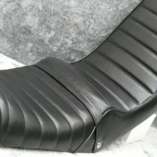 RZ 黒皮 三段シート/補強入りRZ250 RZ350ブラック4L3 4U0