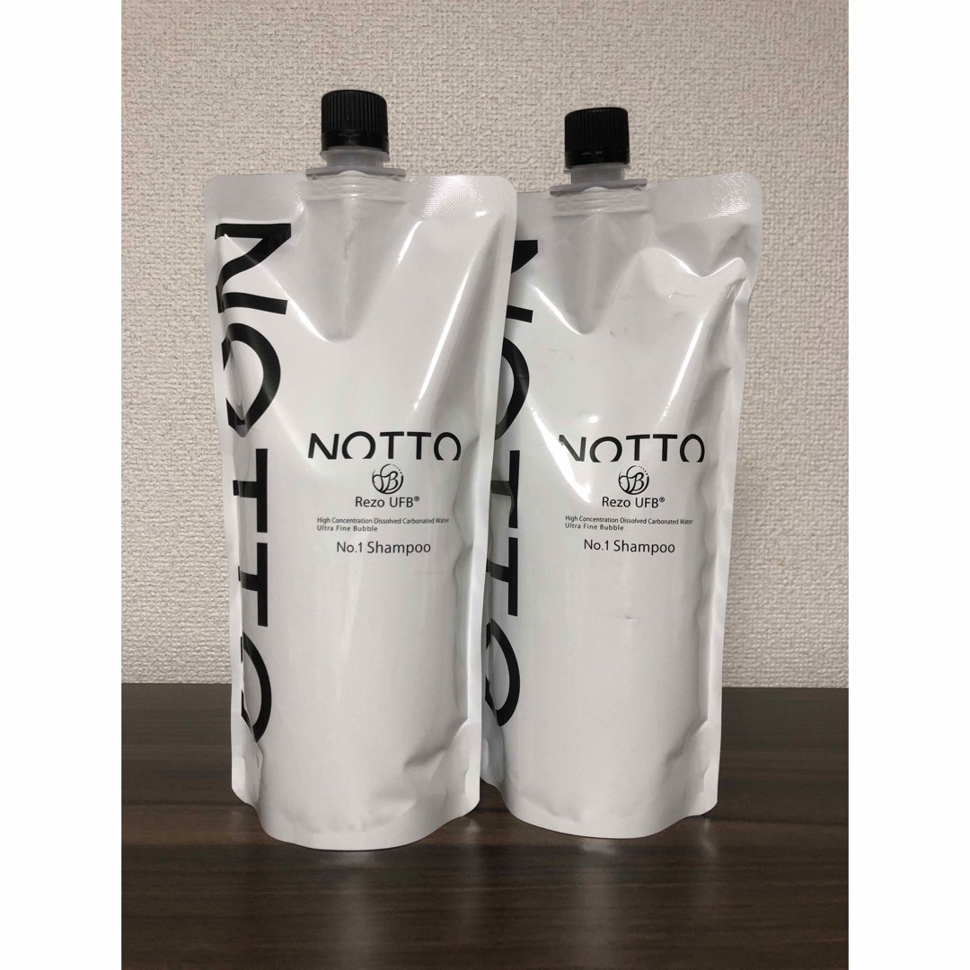 NOTTO ノット シャンプー レフィル 650ml 2個セット