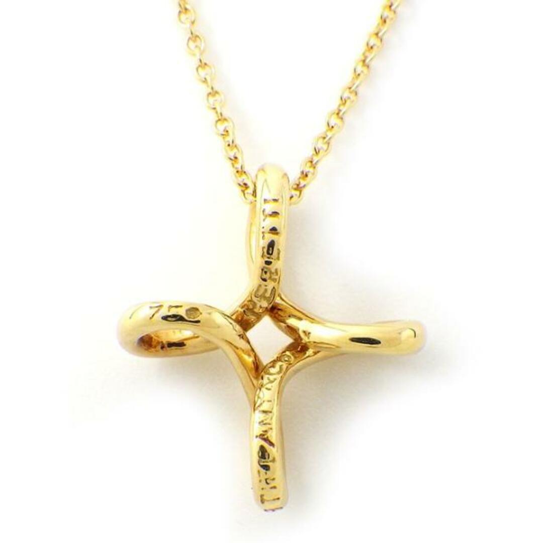 Tiffany infinity cross オープンクロスネックレス