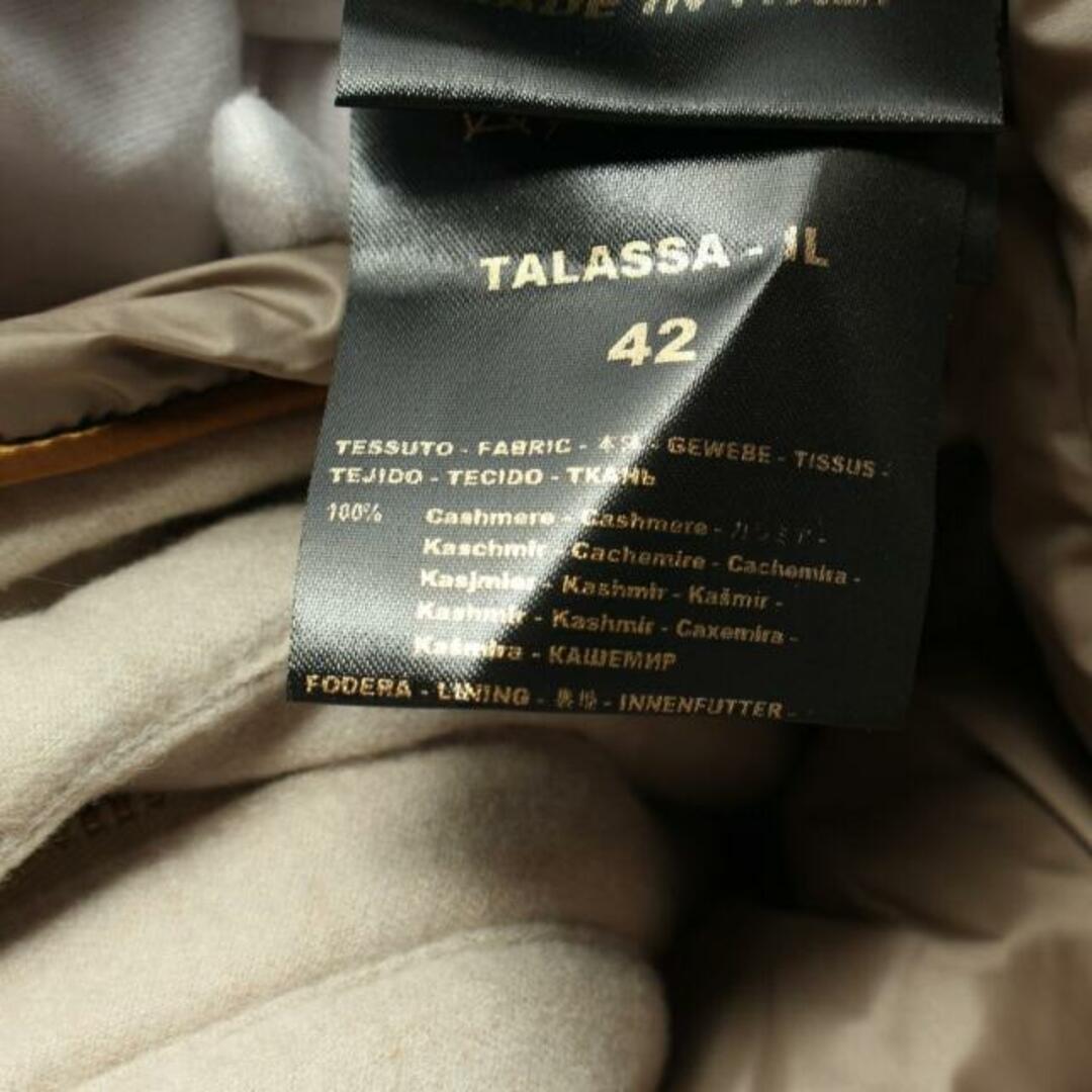 TALASSA-IL ダウンコート カシミヤ アイボリー 3