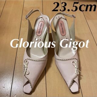 新品 19800円 Glorious Gigot サンダル 23.5cm 本革(ハイヒール/パンプス)