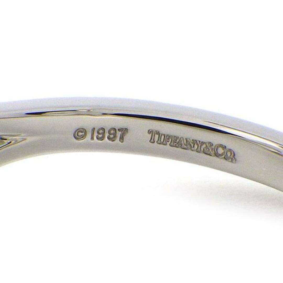 ティファニー Tiffany & Co. リング ヴィクトリア ビクトリア リーフ フラワー 4ポイント マーキスカット ダイヤモンド PT950 13号
