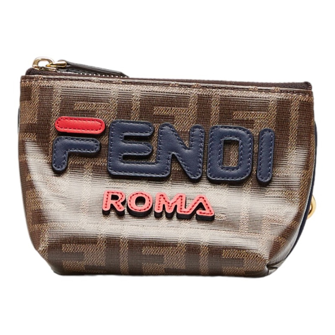 フェンディ ズッカ ×FIRA ポーチ 7N0097 PVC レディース FENDI 【1-0111921】 | フリマアプリ ラクマ