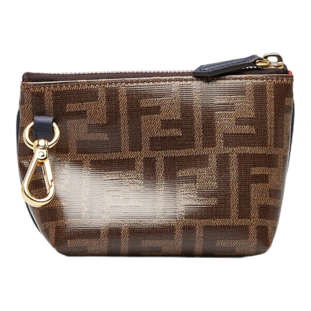 フェンディ ズッカ ×FIRA ポーチ 7N0097 PVC レディース FENDI 【1-0111921】