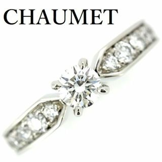 ショーメ(CHAUMET)のショーメ プリュム ダイヤモンド 0.31ct E-VVS2-3EX 6号(リング(指輪))