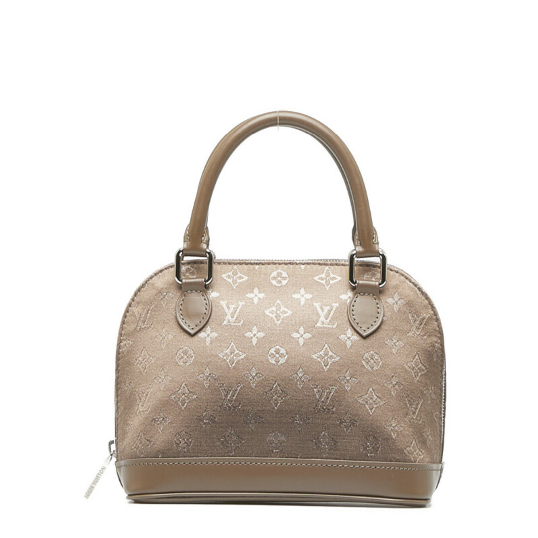 美品 ルイ ヴィトン モノグラム サテン リトルアルマ ハンドバッグ ミニバッグ M92147 レザー レディース LOUIS VUITTON 【218-12301】