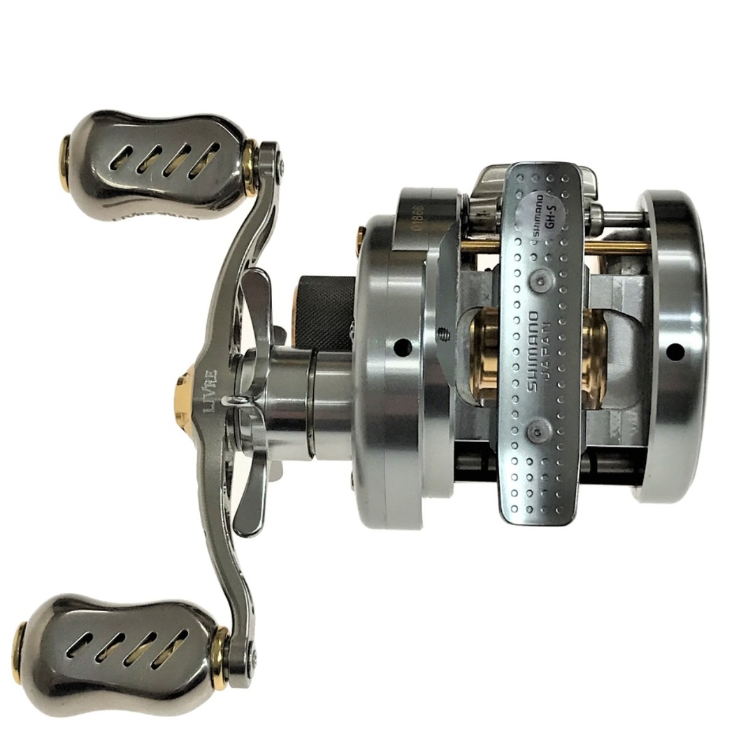 ##SHIMANO シマノ 04カルカッタコンクエスト 101DC LIVREハンドル交換 01866