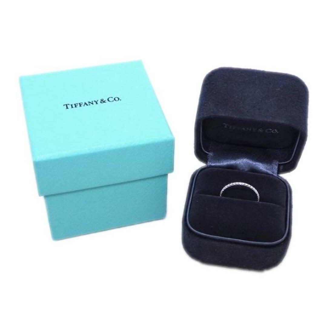 ティファニー Tiffany & Co. リング メトロ フル エタニティ サークル ダイヤモンド PT950 7.5号