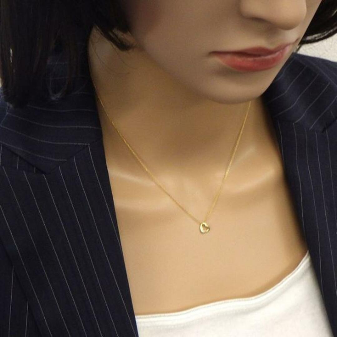 ティファニー Tiffany & Co. ネックレス オープン ハート 幅7mm 60957398 K18YG 【中古】