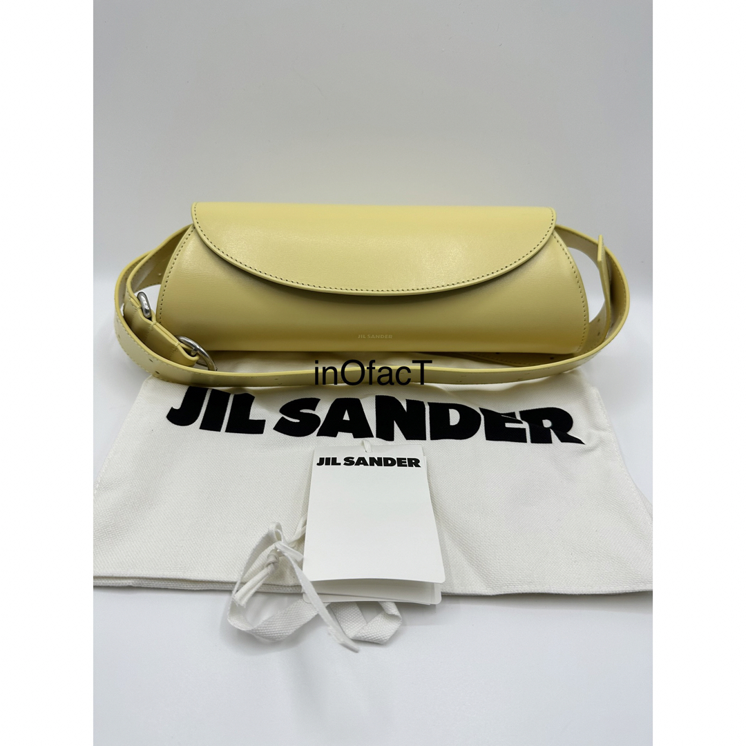 イエロー 23SS JIL SANDER タングル ショルダーバッグ カーフ