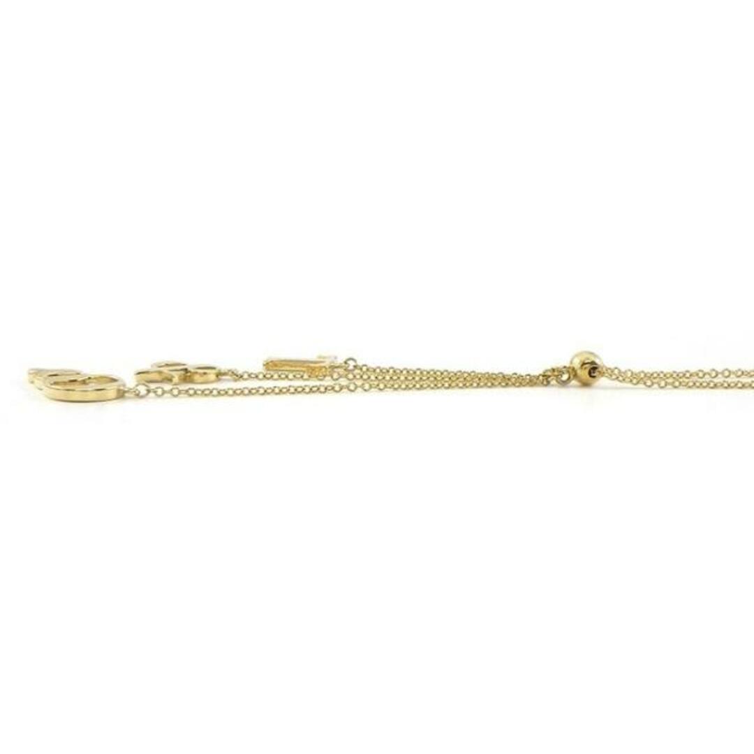 ティファニー Tiffany & Co. ネックレス 「T & Co.」 ロゴ モチーフ ドロップ スウィング K18YG 2
