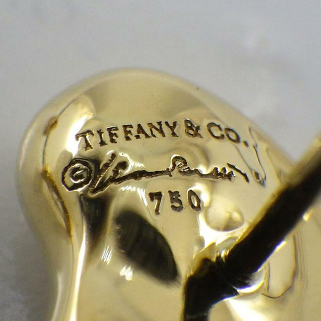 ティファニー Tiffany & Co. ピアス ビーン デザイン ビーンズ K18YG 【中古】 ティファニー Tiffany & Co. ピアス ビーン デザイン ビーンズ K18YG 【中古】
