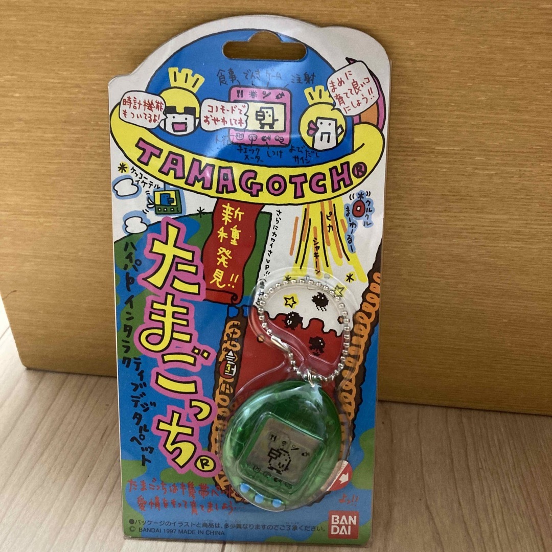 BANDAI - 新種発見‼︎たまごっち クリアグリーン美品の通販 by BANDAI - 新種発見‼︎たまごっち クリアグリーン美品の通販 by