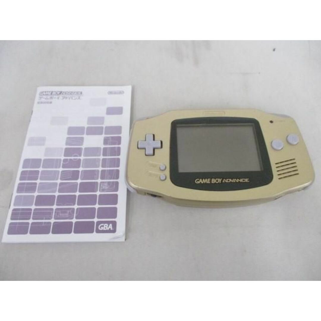 訳有動作品 ゲーム GBA ゲームボーイアドバンス 本体 AGB-001 ブラック 箱付き