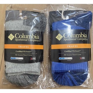 コロンビア(Columbia)のコロンビア CoolMax クールマックス 中厚地 靴下 登山 2足セット(登山用品)