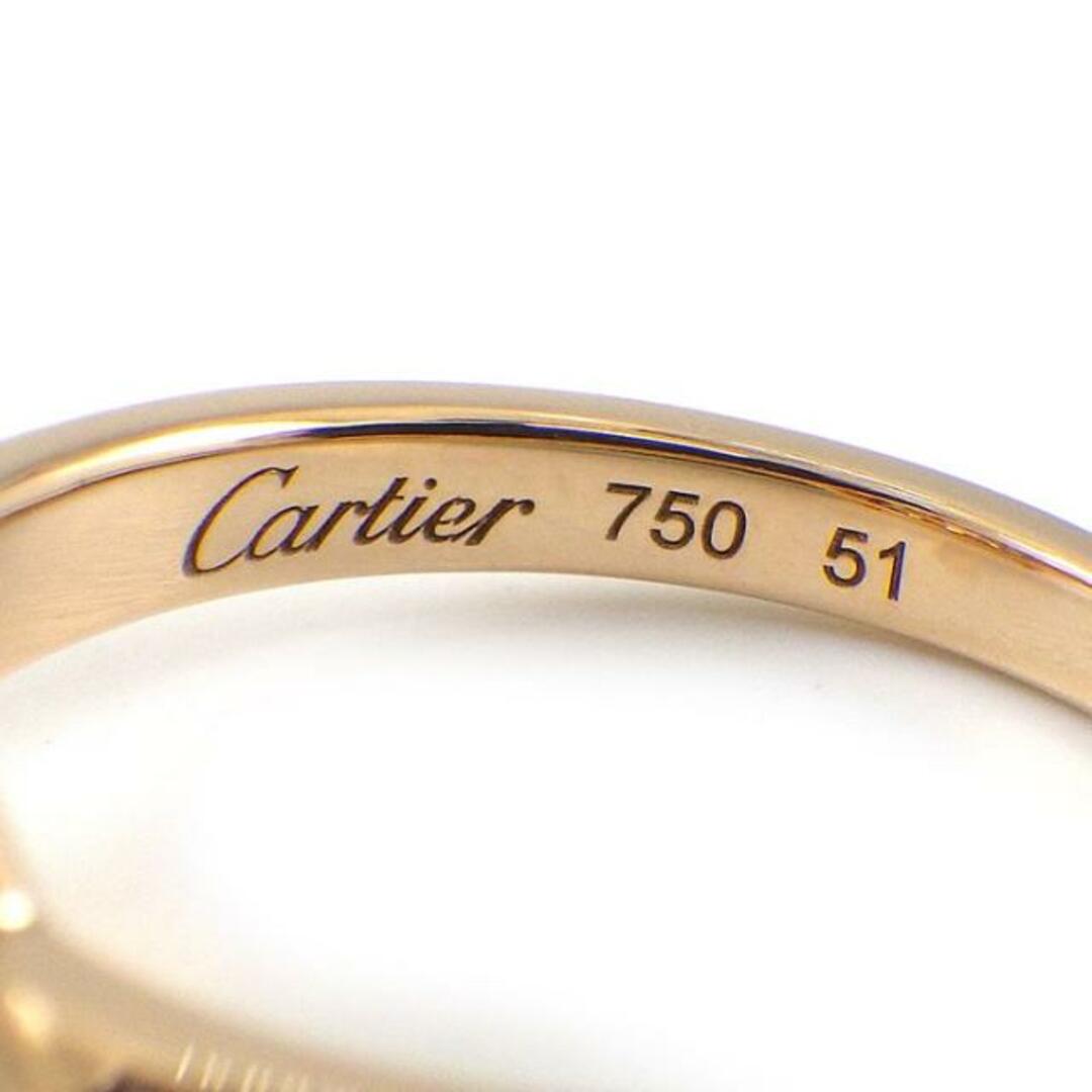 Cartier(カルティエ)のカルティエ Cartier リング トーチュ タートル モチーフ レア 9ポイント ダイヤモンド K18PG 10.5号 / #51 【中古】 レディースのアクセサリー(リング(指輪))の商品写真