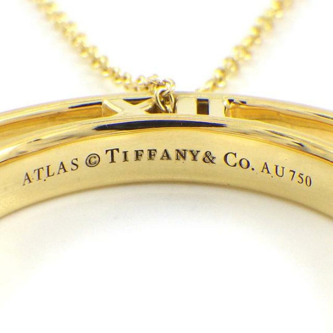 ティファニー Tiffany & Co. ネックレス アトラス オープン ラージ サークル K18YG