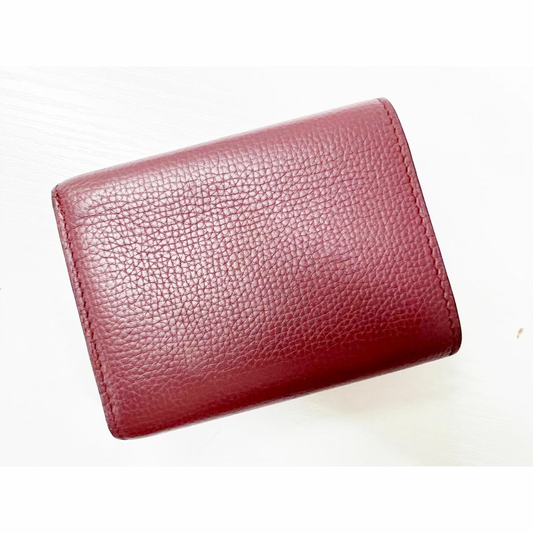 LOEWE - 美品 ロエベ アナグラム トライフォールドウォレット LOEWE - 美品 ロエベ アナグラム トライフォールドウォレット