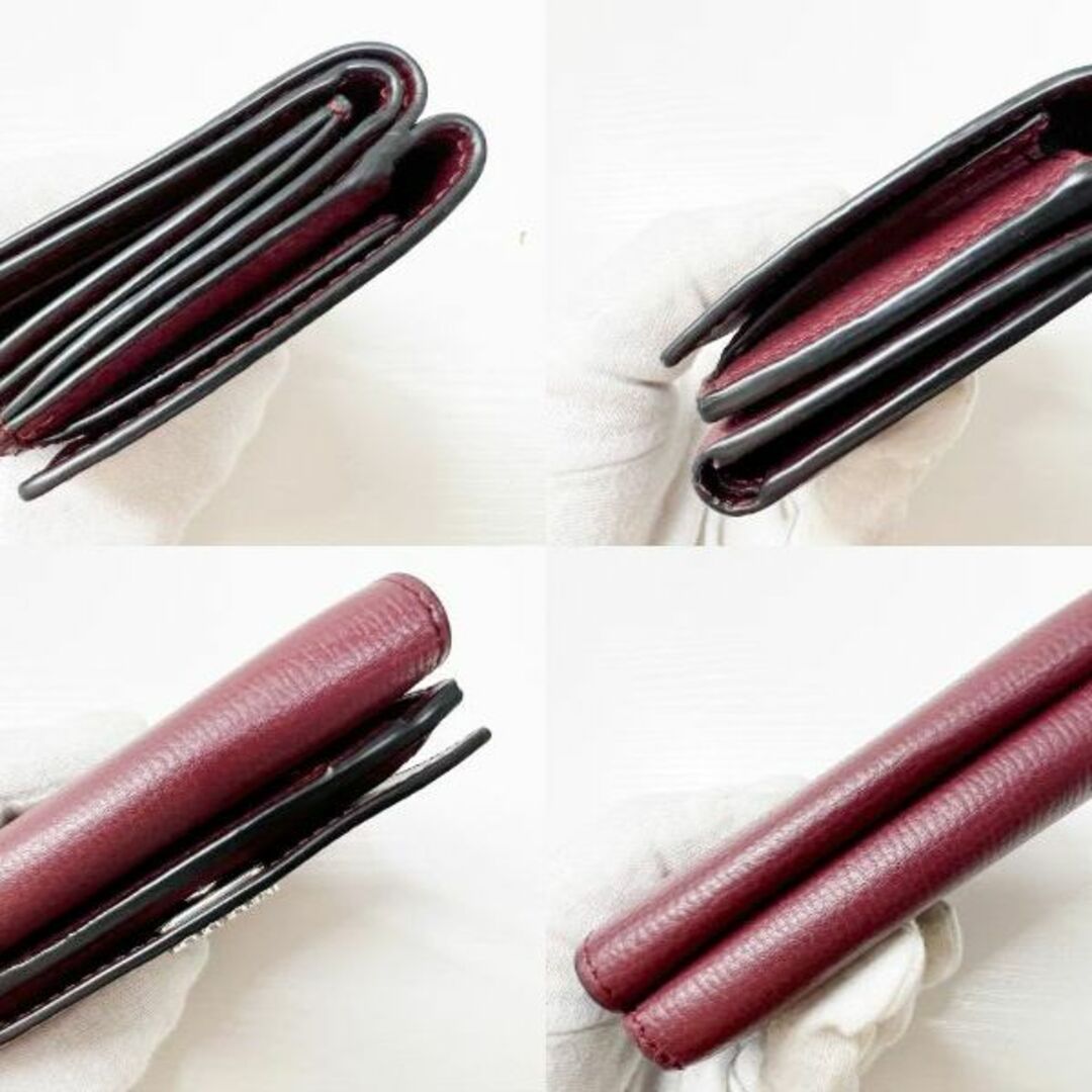LOEWE - 美品 ロエベ アナグラム トライフォールドウォレット LOEWE - 美品 ロエベ アナグラム トライフォールドウォレット