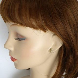 ティファニー Tiffany & Co. ピアス キス X クロス K18YG 【中古】