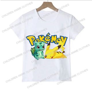 【ポケモン】新品未使用　Tシャツ　女の子男の子5XL(Tシャツ)