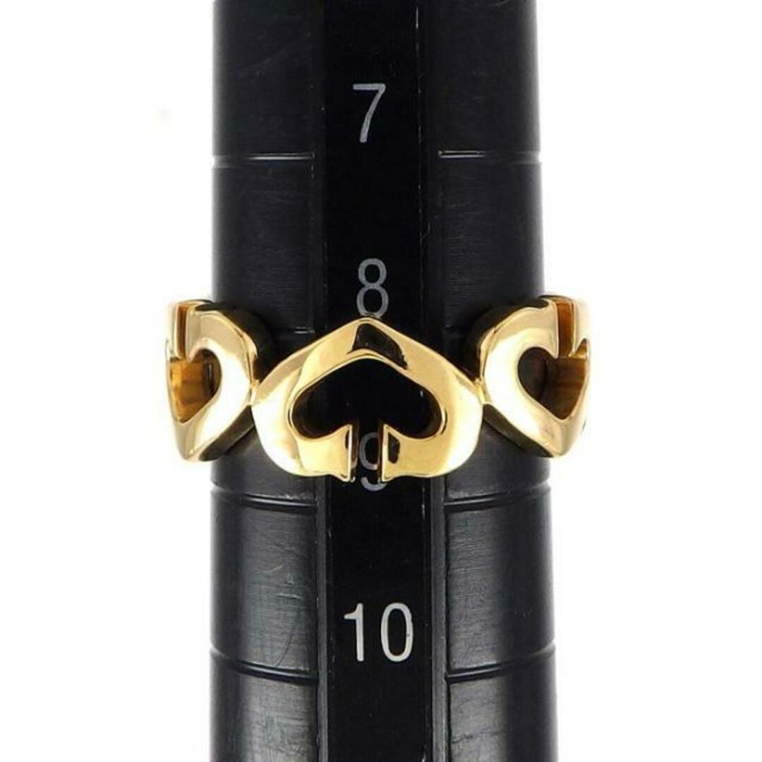 Cartier(カルティエ)のカルティエ Cartier リング Cハート K18YG 8.5号 / #48 【中古】 レディースのアクセサリー(リング(指輪))の商品写真