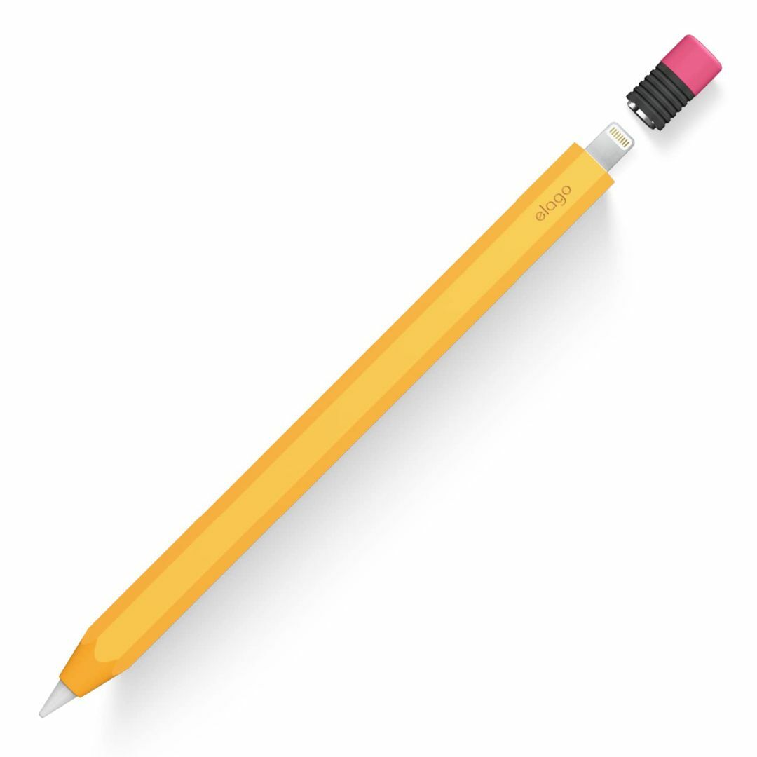 【色: イエロー】【elago】 Apple Pencil 第1世代 対応 ケー