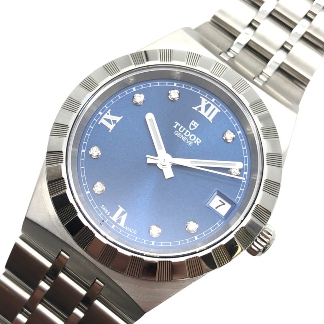 チューダー/チュードル TUDOR ロイヤル 28400 ブルー ステンレススチール 自動巻き ユニセックス 腕時計