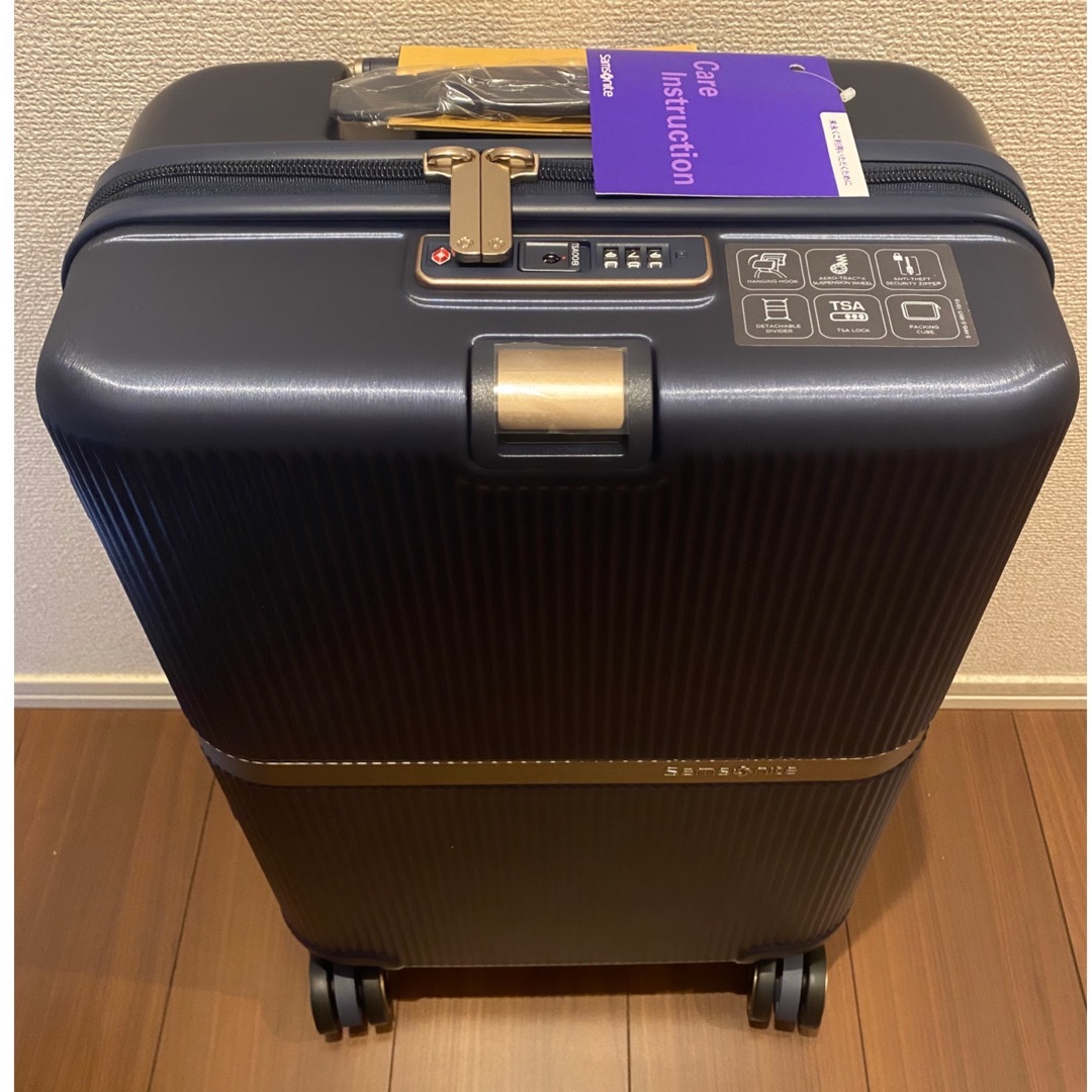【新品】 Samsonite ミンター スピナー55 ネイビー スーツケース