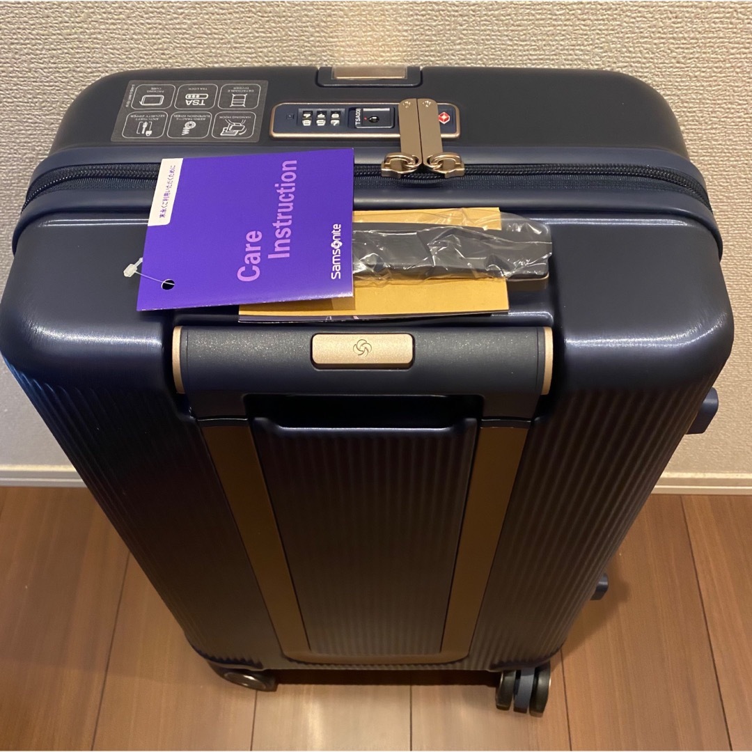 【新品】 Samsonite ミンター スピナー55 ネイビー スーツケース