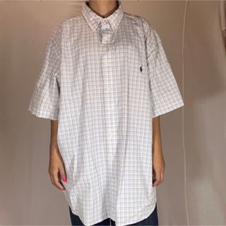 ポロラルフローレン(POLO RALPH LAUREN)のPOLO Ralph Lauren チェックシャツ 1XB BIG ロゴ入り(シャツ)